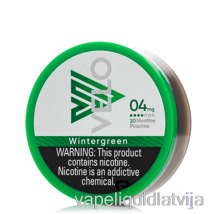 Velo Nikotīna Maisiņi - Wintergreen 4mg Vape šķidrums